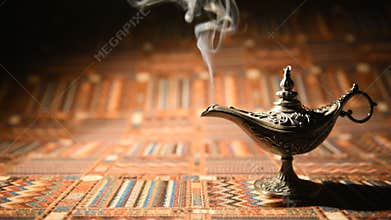 Aladdin oil lamp