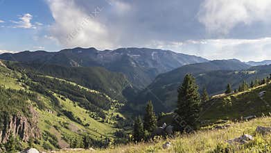 Timelapse Landscape in the Rocky Mountains, Maroon-Snowmass Wilderness