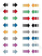 Colorful Arrows