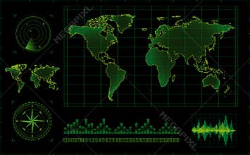 Radar screen