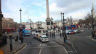 Busy London street