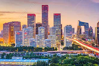 Beijing, China Skyline