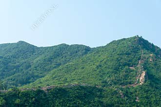 Wandu Mountain City in Ji'an, Jilin, China. It is part of UNESCO World Heritage Site.