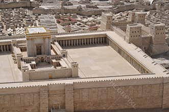 Model of ancient Jerusalem Temple