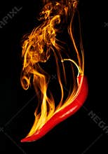 Burning chili