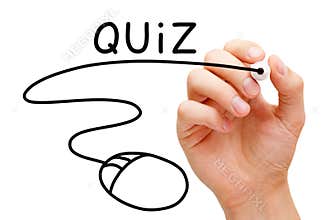 Online Quiz Concept