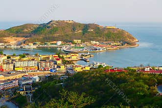 The Dalian Lusun harbor