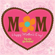 70s Style Mothers Day Card