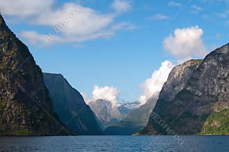 Naeroyfjord in Norway (UNESCO World Heritage)