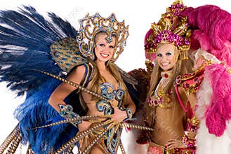 Carnival dancers
