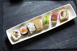 Sushi platter