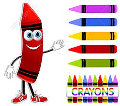 Cartoon Crayon Collection