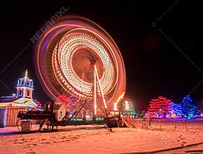 Winter Ferris Wheel