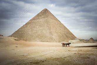 The Great Pyramid of Khufu at Giza