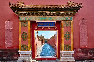 Forbidden City imperial palace Beijing China