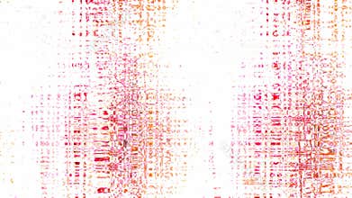 Colorful television static