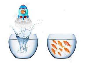 Fish rocket concept