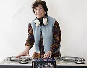 Elderly dj