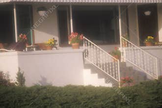 Front porch of a home, Morro Bay, CA