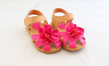 Kids Flower Shoes