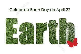 Earth Day, April 22, concept