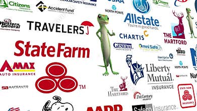 Auto Insurance Logo Loop