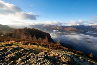 Derwent Fells, Lake District, Uk