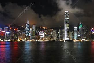 Hong Kong At Night
