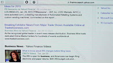 Yahoo Finance page