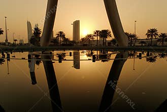 Sunrise in Manama
