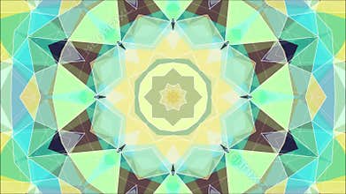 Abstract kaleidoscope animation.