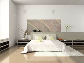 Interior of the bedroom