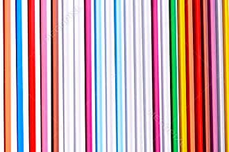 Colorful abstract lines on a white background .