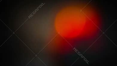 Flashing revolving light bokeh on top of a police, firemen, hospital emergency support and services vehicles