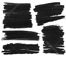 Black marker paint texture