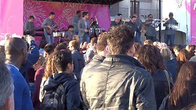 Latino Band at the Waterfront Festival