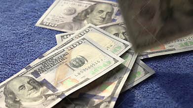 Falling Banknotes