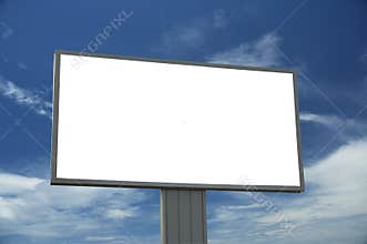 Blank billboard, just add your text