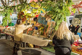 Arts and Crafts Vendors at the Roanoke Farmers Market
