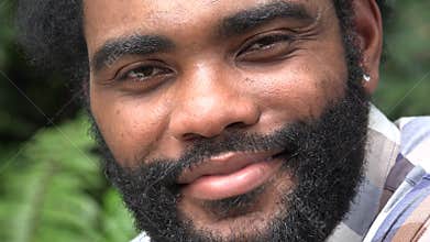 African Man with Beard