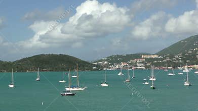 Saint Thomas, USVI in the Caribbean