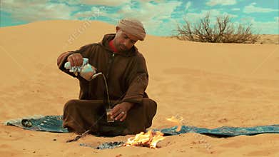 A tea in the desert