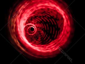 Red vortex spinning design