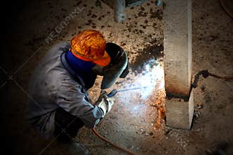Heavy industry worker