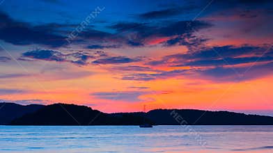 Sunset of Langkawi