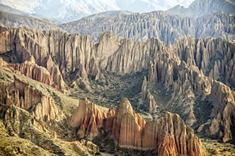 Hoodoo near Tupiza, Bolivia