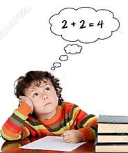 Student primary learning to add