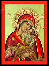 Virgin Mary and Jesus Greek Icon