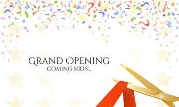 Grand Opening celebrities illustration