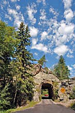 Tunnel in the Black Hills